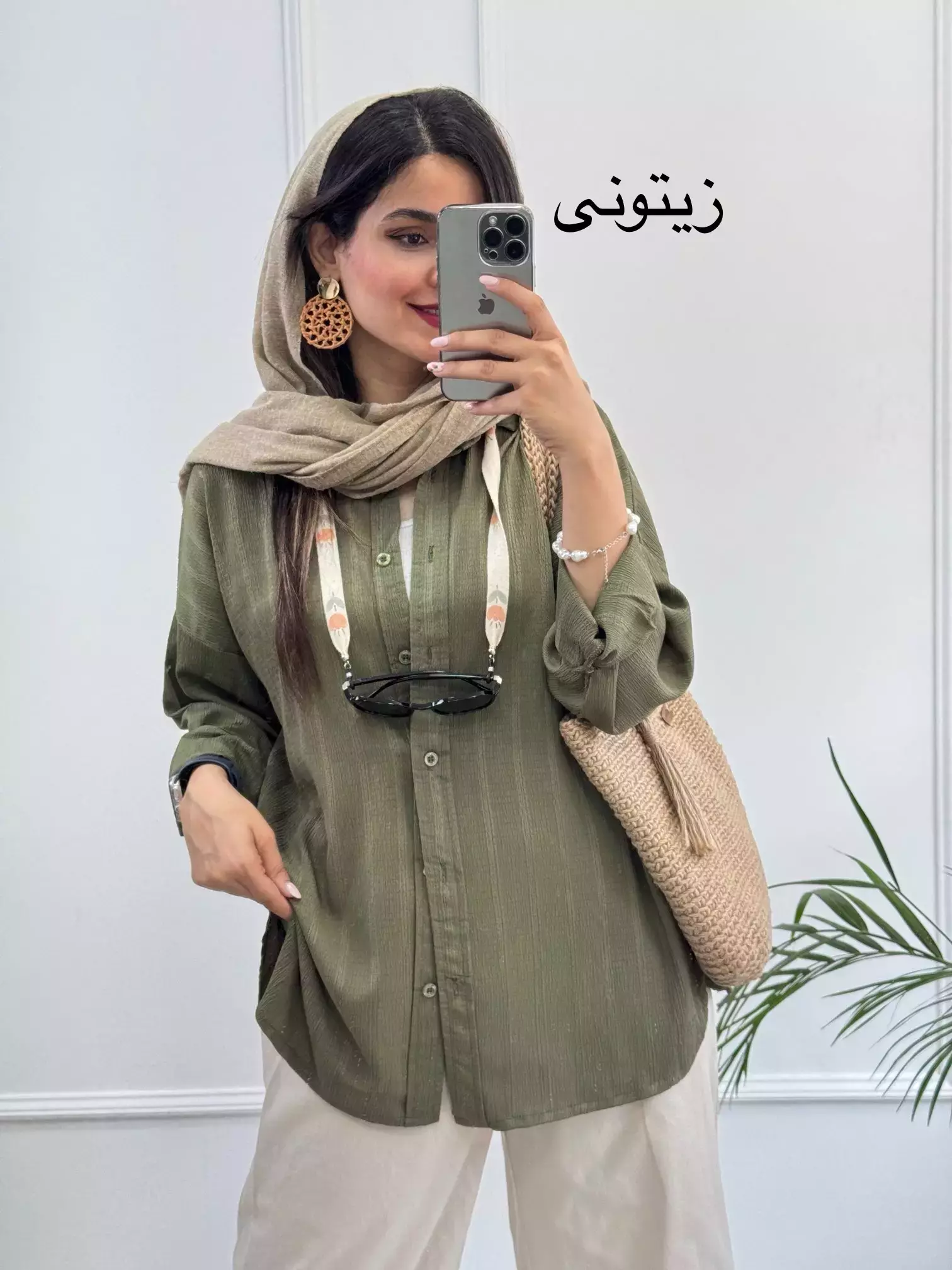 مانتو شومیزی میرا ( دارای ایراد جزئی )